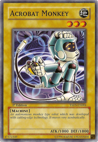 Acrobat Monkey [YSDS-EN004] Common - Card Brawlers | Quebec | Canada | Yu-Gi-Oh!