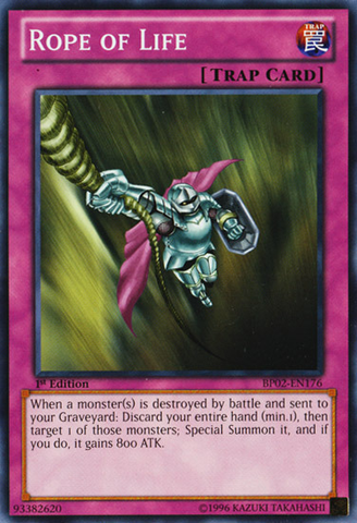 Rope of Life [BP02-EN176] Common - Card Brawlers | Quebec | Canada | Yu-Gi-Oh!