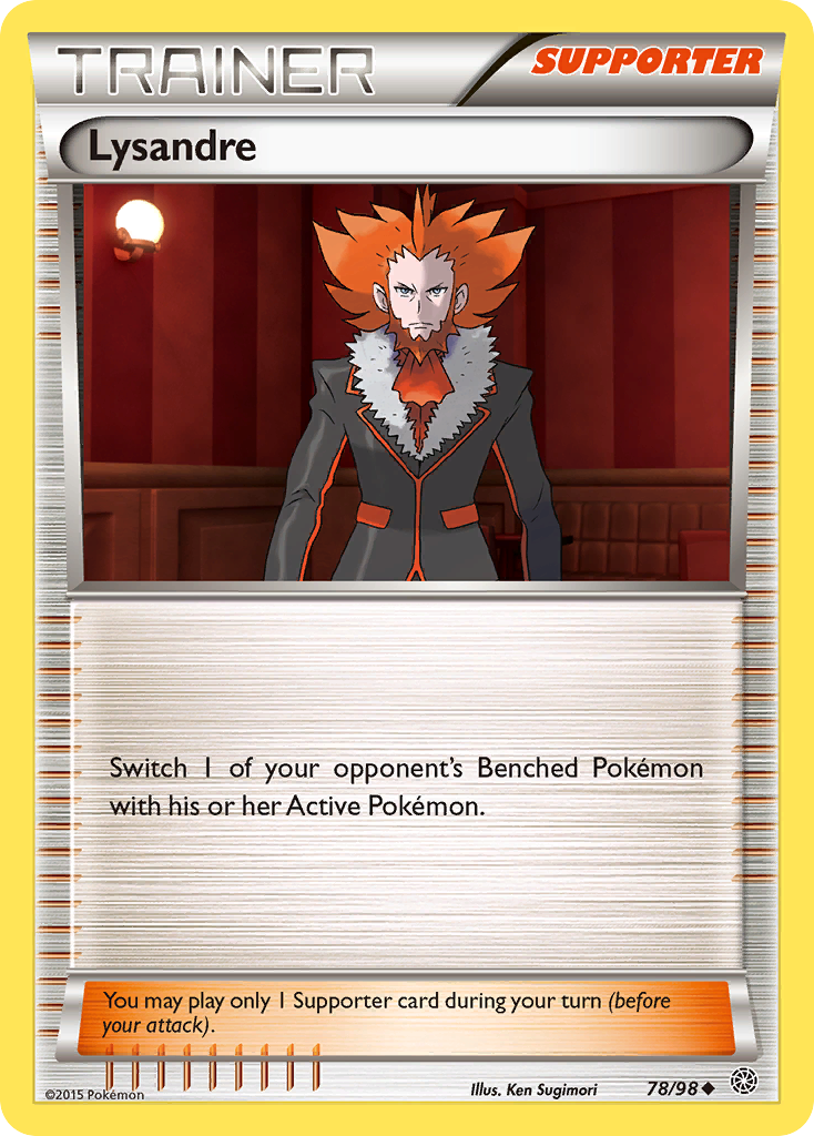 Lysandre (78/98) [XY: Ancient Origins] - Card Brawlers | Quebec | Canada | Yu-Gi-Oh!