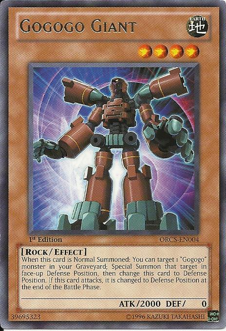 Gogogo Giant [ORCS-EN004] Rare - Card Brawlers | Quebec | Canada | Yu-Gi-Oh!