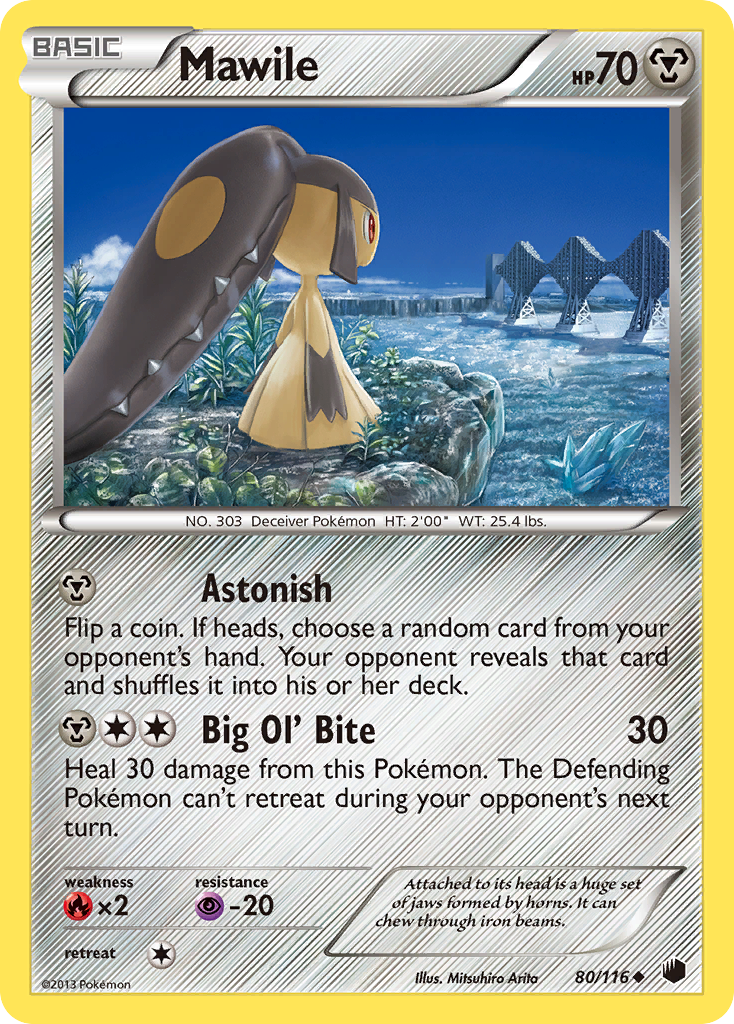Mawile (80/116) [Black & White: Plasma Freeze] - Card Brawlers | Quebec | Canada | Yu-Gi-Oh!