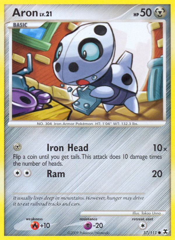 Aron (57/111) [Platinum: Rising Rivals] - Card Brawlers | Quebec | Canada | Yu-Gi-Oh!