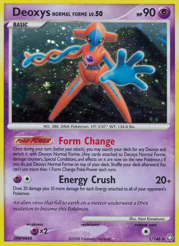 Deoxys Normal Forme (1/146) [Diamond & Pearl: Legends Awakened] - Card Brawlers | Quebec | Canada | Yu-Gi-Oh!