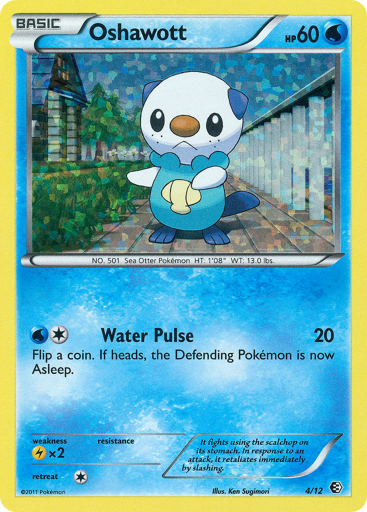 Oshawott (4/12) [McDonald's Promos: 2011 Collection] - Card Brawlers | Quebec | Canada | Yu-Gi-Oh!