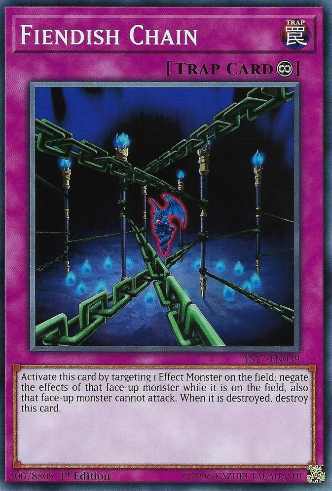 Fiendish Chain [YS17-EN039] Common - Yu-Gi-Oh! - Card Brawlers | Quebec | Canada |