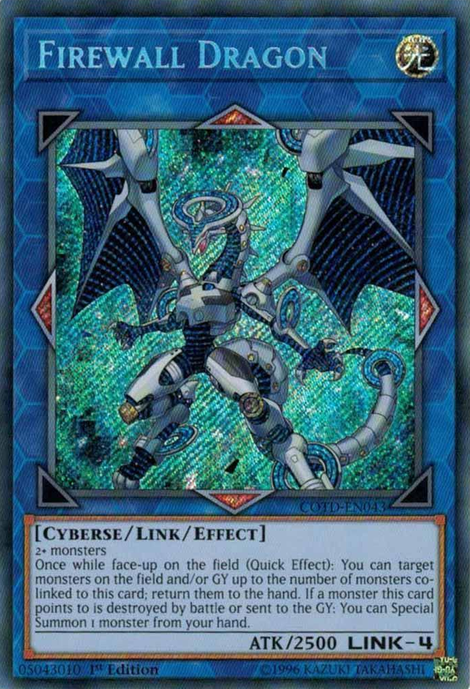 Firewall Dragon [COTD-EN043] Secret Rare - Yu-Gi-Oh! - Card Brawlers | Quebec | Canada |