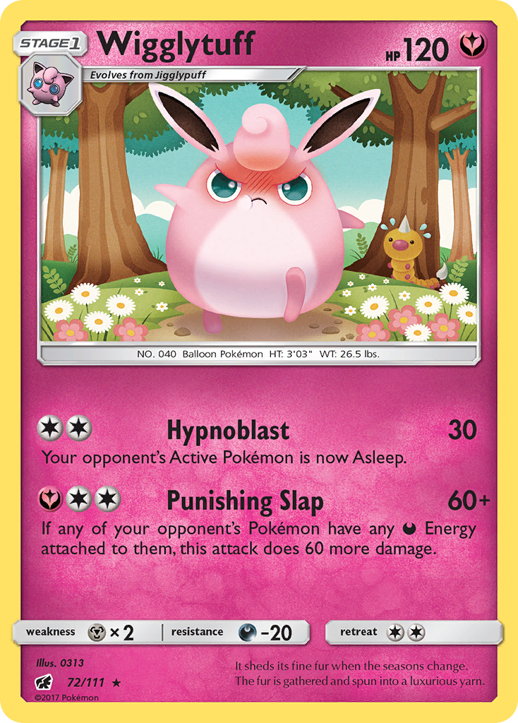 Wigglytuff (72/111) [Sun & Moon: Crimson Invasion] - Card Brawlers | Quebec | Canada | Yu-Gi-Oh!