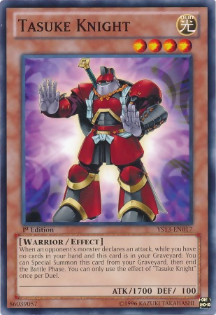 Tasuke Knight [YS13-EN017] Common - Card Brawlers | Quebec | Canada | Yu-Gi-Oh!