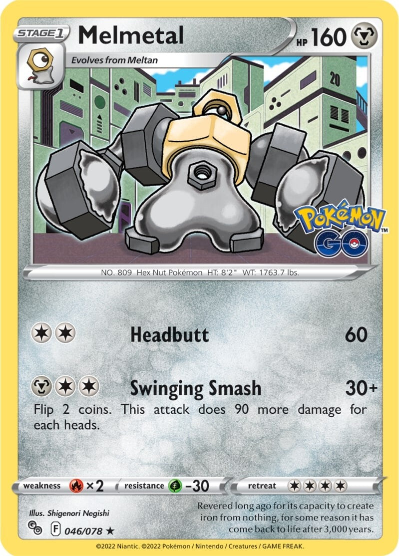 Melmetal (046/078) [Pokémon GO] - Card Brawlers | Quebec | Canada | Yu-Gi-Oh!