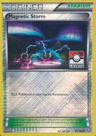 Magnetic Storm (91/106) (League Promo) [XY: Flashfire] - Card Brawlers | Quebec | Canada | Yu-Gi-Oh!