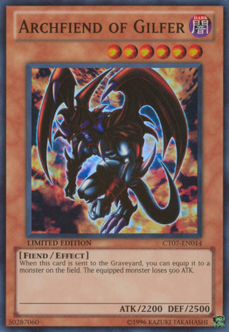 Archfiend of Gilfer [CT07-EN014] Super Rare - Yu-Gi-Oh! - Card Brawlers | Quebec | Canada |