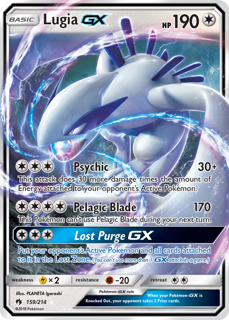 Lugia GX (159/214) [Sun & Moon: Lost Thunder] - Card Brawlers | Quebec | Canada | Yu-Gi-Oh!
