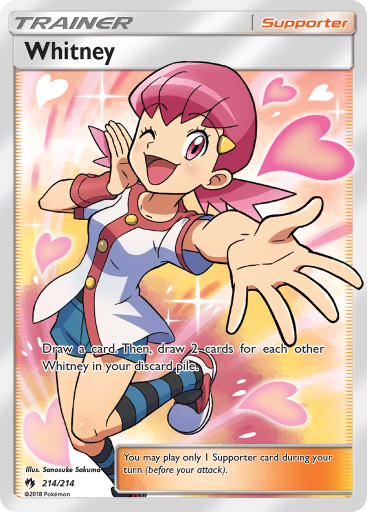 Whitney (214/214) [Sun & Moon: Lost Thunder] - Card Brawlers | Quebec | Canada | Yu-Gi-Oh!
