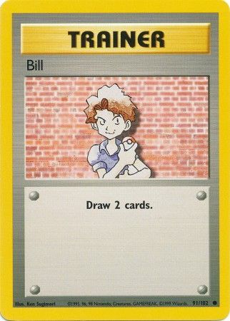 Bill (91/102) [Base Set Unlimited] - Card Brawlers | Quebec | Canada | Yu-Gi-Oh!