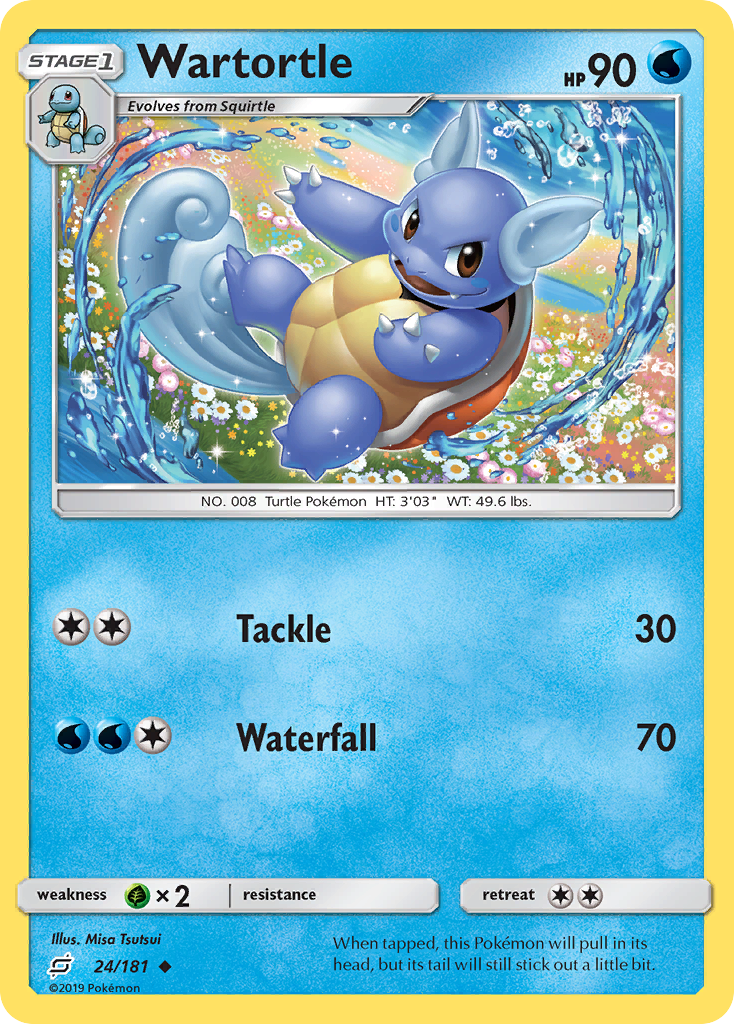 Wartortle (24/181) [Sun & Moon: Team Up] - Card Brawlers | Quebec | Canada | Yu-Gi-Oh!