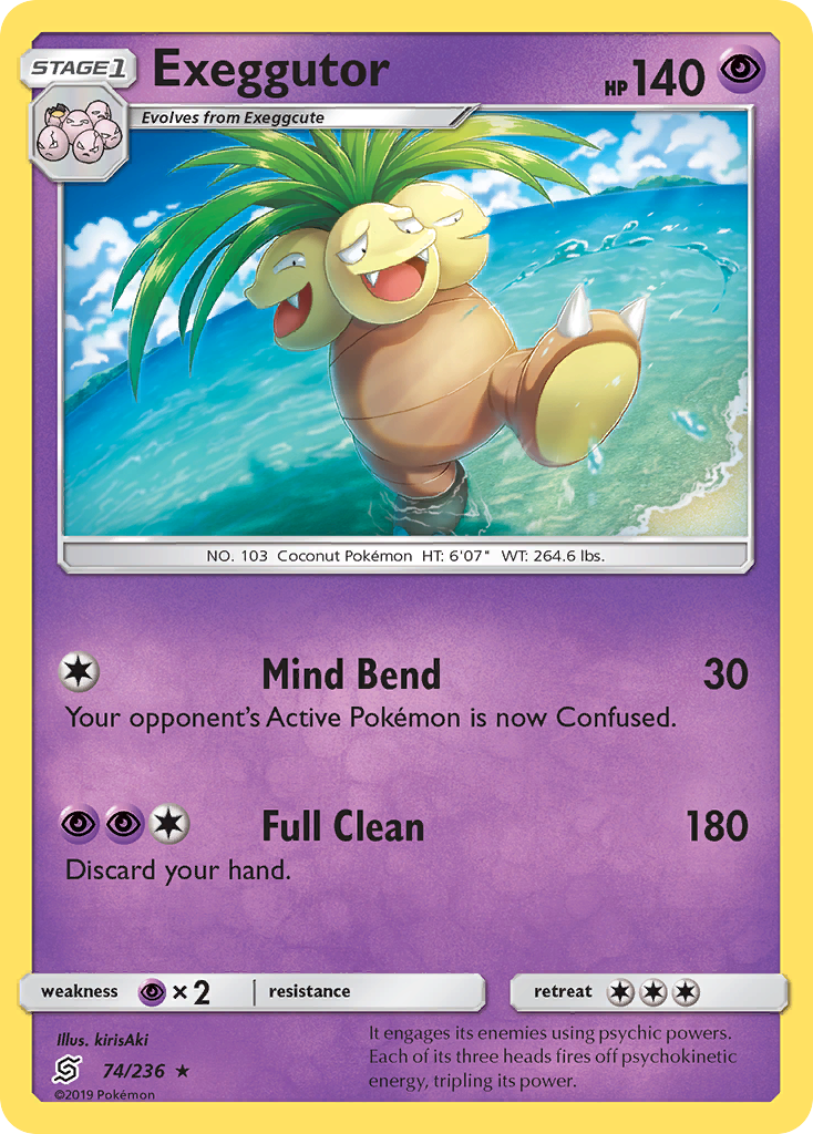 Exeggutor (74/236) [Sun & Moon: Unified Minds] - Card Brawlers | Quebec | Canada | Yu-Gi-Oh!