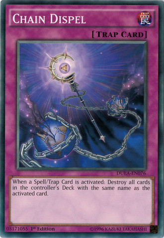 Chain Dispel [DUEA-EN076] Common - Yu-Gi-Oh! - Card Brawlers | Quebec | Canada |