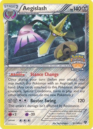 Aegislash (85/146) (Regional Championship Promo) [XY: Base Set] - Card Brawlers | Quebec | Canada | Yu-Gi-Oh!