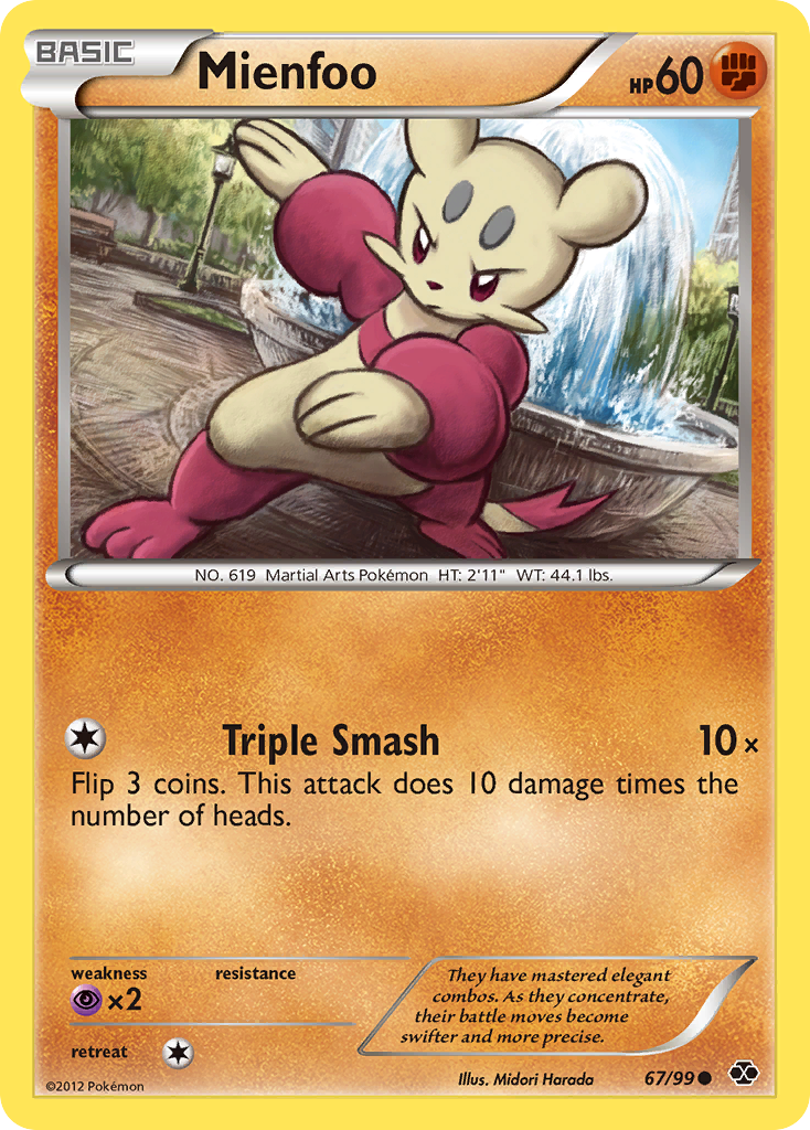 Mienfoo (67/99) [Black & White: Next Destinies] - Card Brawlers | Quebec | Canada | Yu-Gi-Oh!