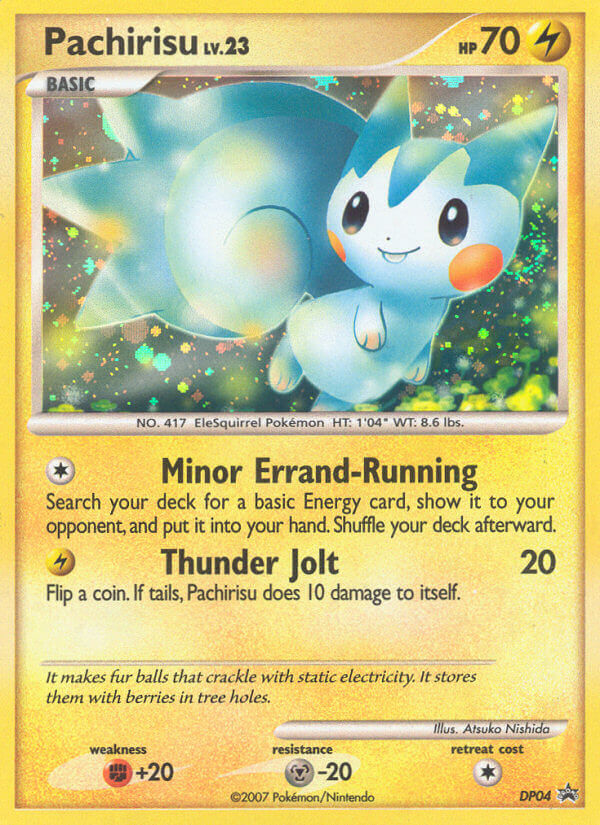 Pachirisu (DP04) [Diamond & Pearl: Black Star Promos] - Card Brawlers | Quebec | Canada | Yu-Gi-Oh!
