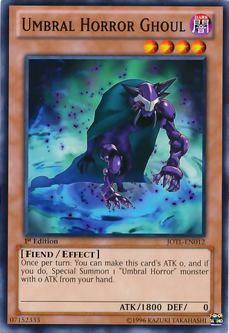 Umbral Horror Ghoul [JOTL-EN012] Common - Yu-Gi-Oh! - Card Brawlers | Quebec | Canada |