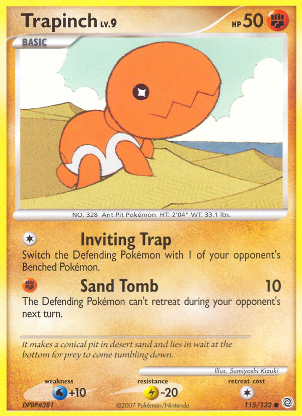 Trapinch (115/132) [Diamond & Pearl: Secret Wonders] - Card Brawlers | Quebec | Canada | Yu-Gi-Oh!