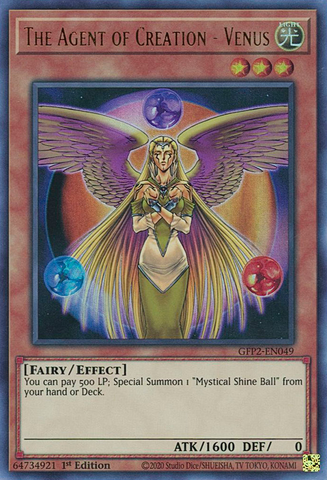 The Agent of Creation - Venus [GFP2-EN049] Ultra Rare - Card Brawlers | Quebec | Canada | Yu-Gi-Oh!