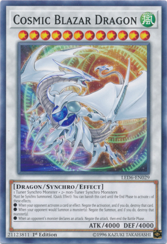 Cosmic Blazar Dragon [LED6-EN029] Common - Card Brawlers | Quebec | Canada | Yu-Gi-Oh!