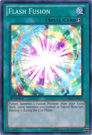 Flash Fusion [DRLG-EN016] Super Rare - Card Brawlers | Quebec | Canada | Yu-Gi-Oh!