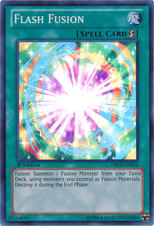 Flash Fusion [DRLG-EN016] Super Rare - Yu-Gi-Oh! - Card Brawlers | Quebec | Canada |