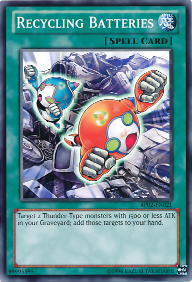 Recycling Batteries [AP02-EN021] Common - Yu-Gi-Oh! - Card Brawlers | Quebec | Canada |