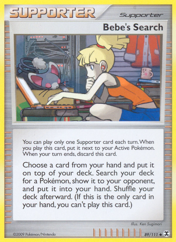 Bebe's Search (89/111) [Platinum: Rising Rivals] - Card Brawlers | Quebec | Canada | Yu-Gi-Oh!