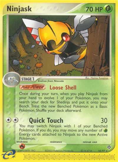 Ninjask (18/97) [EX: Dragon] - Card Brawlers | Quebec | Canada | Yu-Gi-Oh!