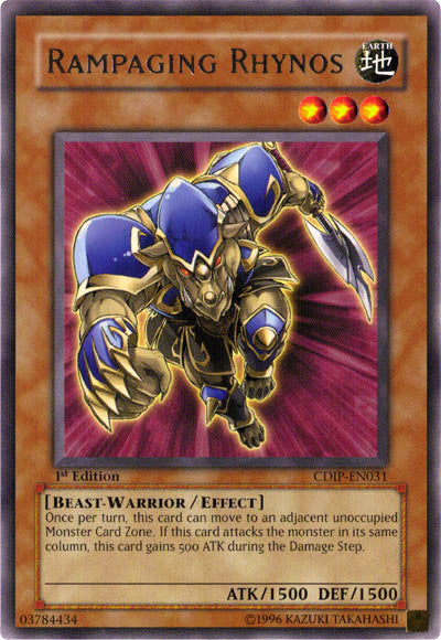 Rampaging Rhynos [CDIP-EN031] Rare - Yu-Gi-Oh! - Card Brawlers | Quebec | Canada |