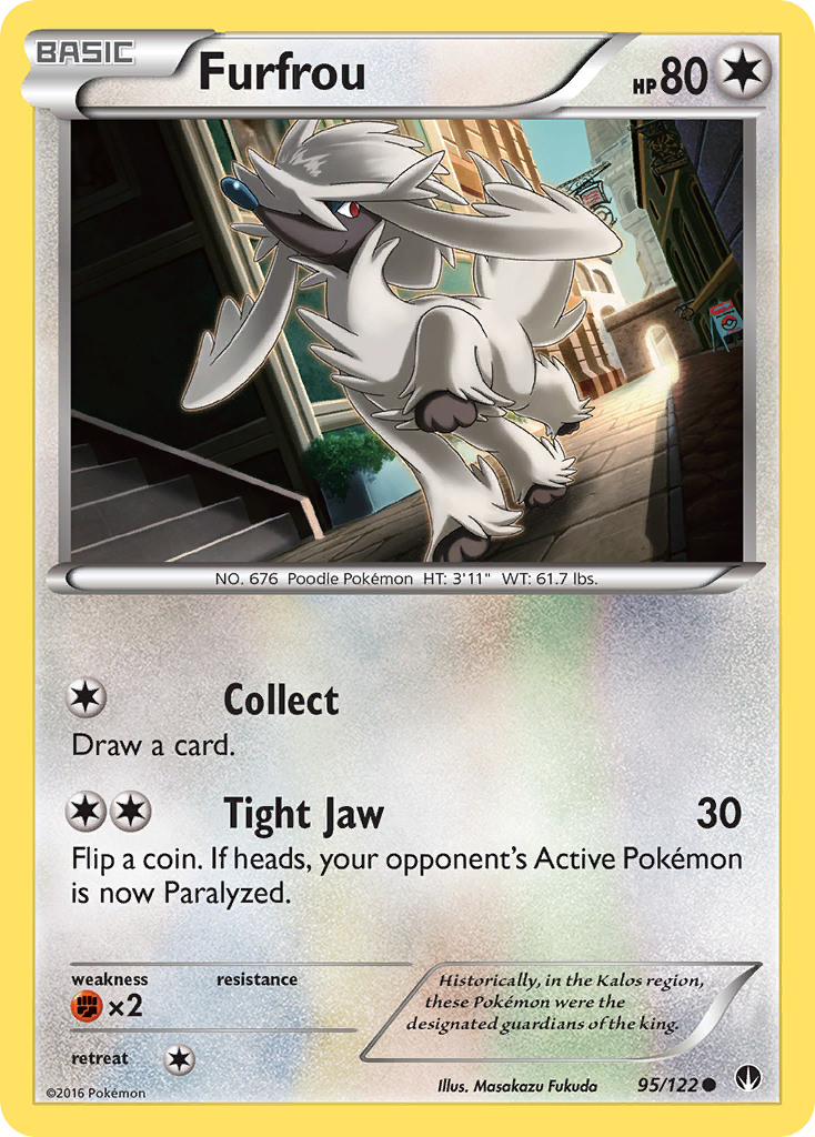 Furfrou (95/122) [XY: BREAKpoint] - Card Brawlers | Quebec | Canada | Yu-Gi-Oh!