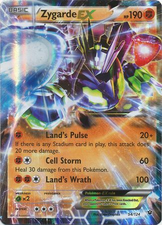 Zygarde EX (54/124) (Jumbo Card) [XY: Fates Collide] - Card Brawlers | Quebec | Canada | Yu-Gi-Oh!