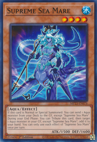 Supreme Sea Mare [MP23-EN076] Common - Card Brawlers | Quebec | Canada | Yu-Gi-Oh!