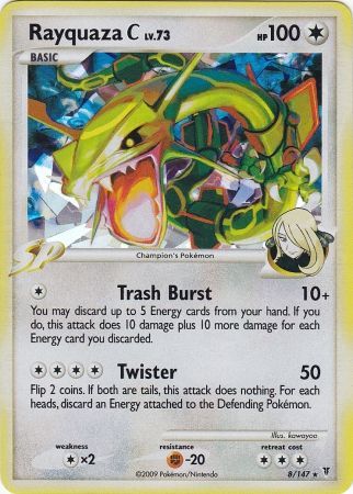 Rayquaza C (8/147) (Cracked Ice) [Platinum: Supreme Victors] - Card Brawlers | Quebec | Canada | Yu-Gi-Oh!