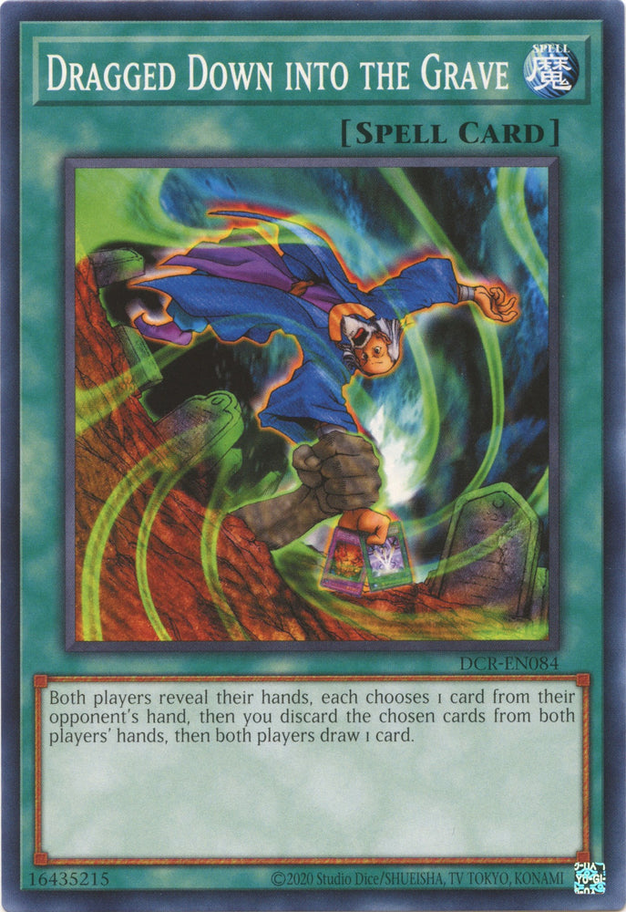 Dragged Down into the Grave (25th Anniversary) [DCR-EN084] Common - Card Brawlers | Quebec | Canada | Yu-Gi-Oh!