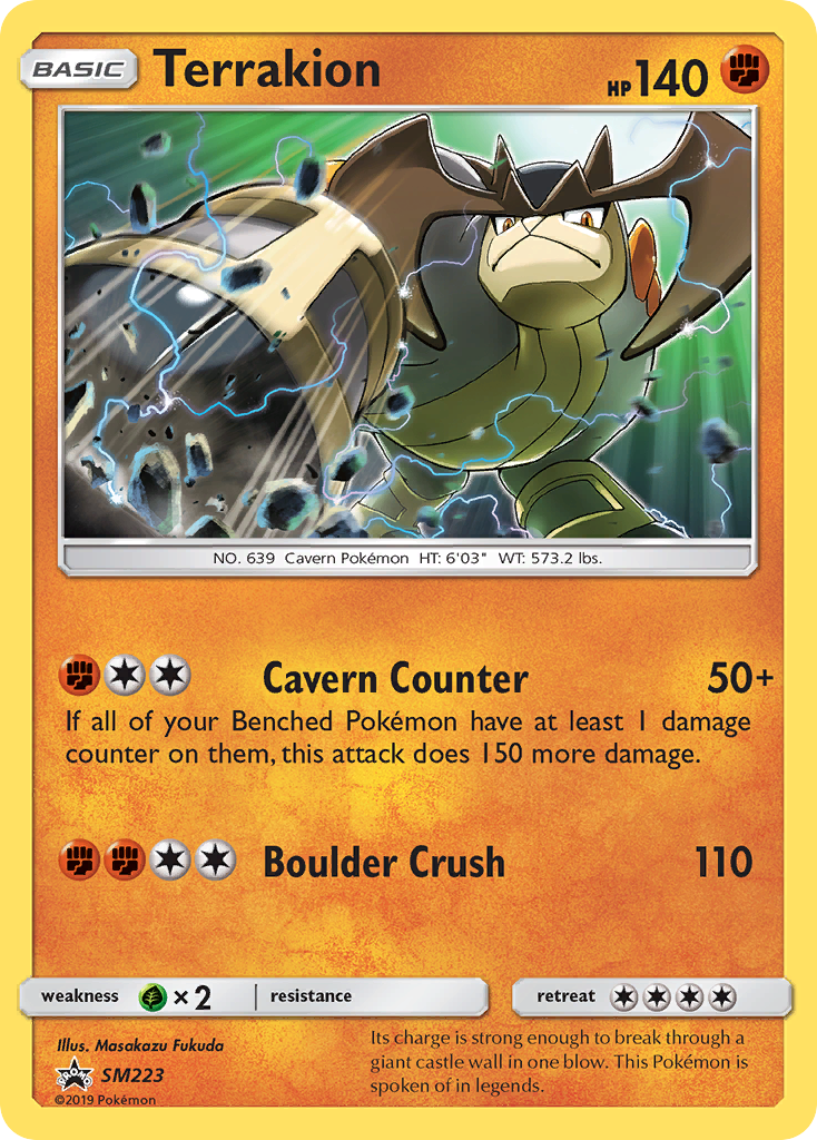 Terrakion (SM223) [Sun & Moon: Black Star Promos] - Card Brawlers | Quebec | Canada | Yu-Gi-Oh!