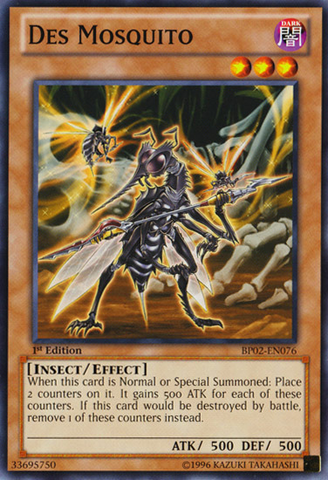 Des Mosquito [BP02-EN076] Common - Card Brawlers | Quebec | Canada | Yu-Gi-Oh!