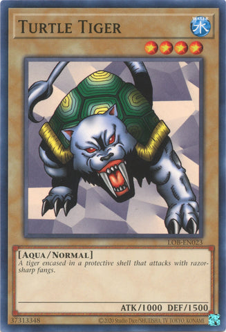 Turtle Tiger (25th Anniversary) [LOB-EN023] Common - Card Brawlers | Quebec | Canada | Yu-Gi-Oh!