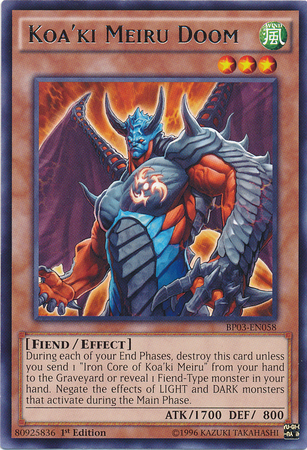 Koa'ki Meiru Doom [BP03-EN058] Rare - Card Brawlers | Quebec | Canada | Yu-Gi-Oh!