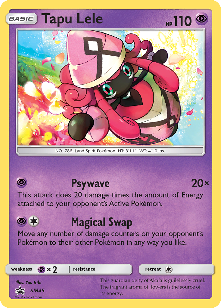 Tapu Lele (SM45) [Sun & Moon: Black Star Promos] - Card Brawlers | Quebec | Canada | Yu-Gi-Oh!