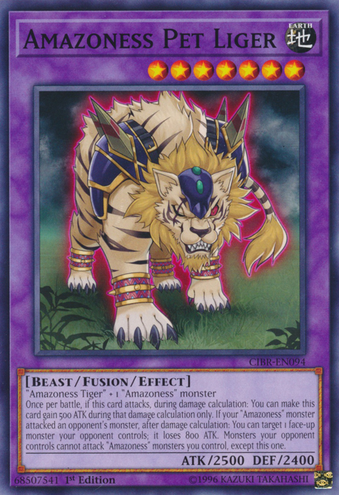 Amazoness Pet Liger [CIBR-EN094] Common - Card Brawlers | Quebec | Canada | Yu-Gi-Oh!