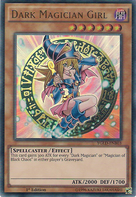 Dark Magician Girl [YGLD-ENB03] Ultra Rare - Card Brawlers | Quebec | Canada | Yu-Gi-Oh!