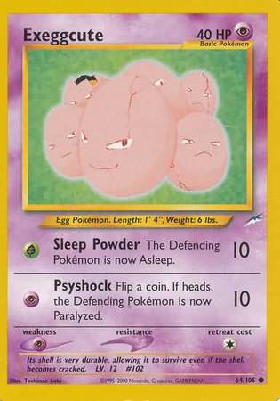 Exeggcute (64/105) [Neo Destiny Unlimited] - Card Brawlers | Quebec | Canada | Yu-Gi-Oh!