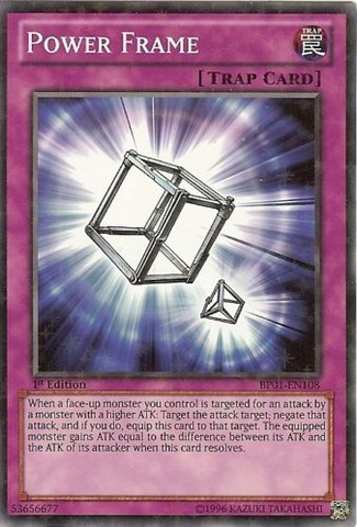 Power Frame [BP01-EN108] Starfoil Rare - Card Brawlers | Quebec | Canada | Yu-Gi-Oh!