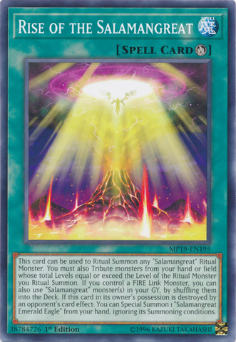Rise of the Salamangreat [MP19-EN195] Common - Card Brawlers | Quebec | Canada | Yu-Gi-Oh!
