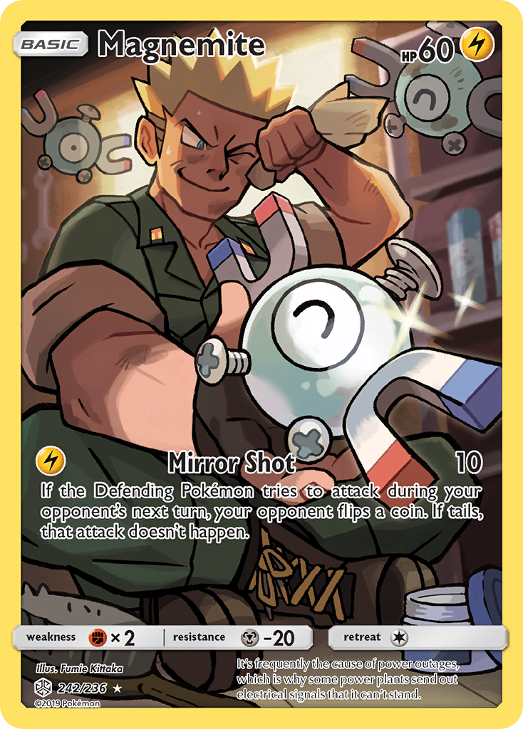 Magnemite (242/236) [Sun & Moon: Cosmic Eclipse] - Card Brawlers | Quebec | Canada | Yu-Gi-Oh!